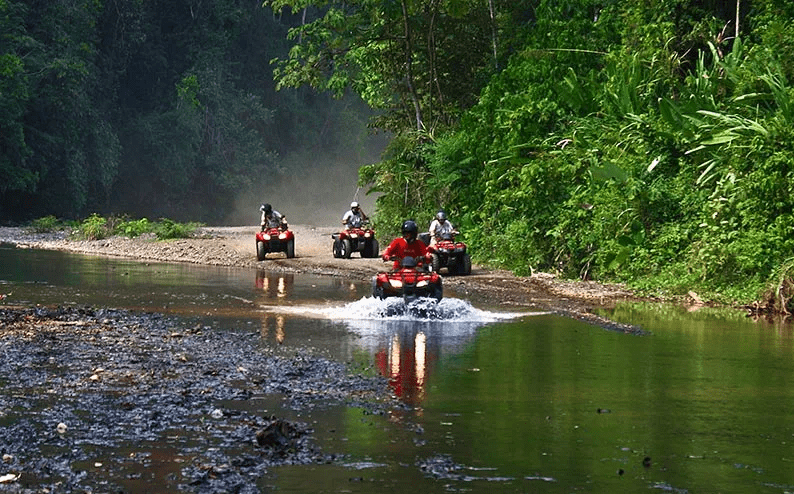 ATV Tours to Local Area of Hotel Ocean Breeze