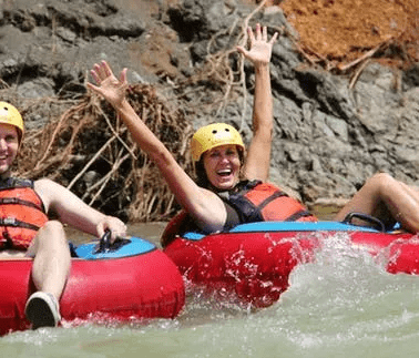 Tubing on the Sevegre River